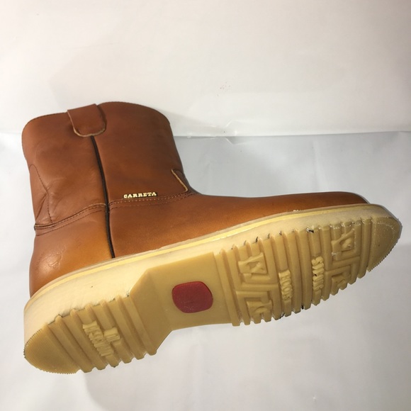 Men's Work Boot Pull On Genuine Leather Strong Sole WATER PROOF Hand Made 305 - Picture 9 of 10